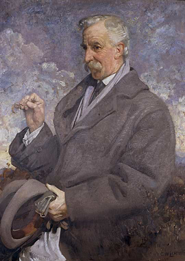 Portrait of a gentleman with glasses