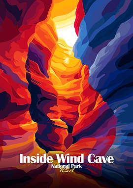 Inside Wind Cave National Park Art
