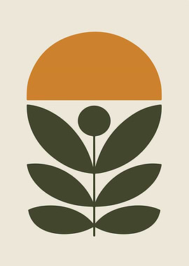 Minimalist Floral Art Print