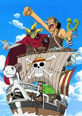 Water 7 Usopp with Going Merry