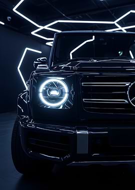 Mercedes-Benz G-Class Front View