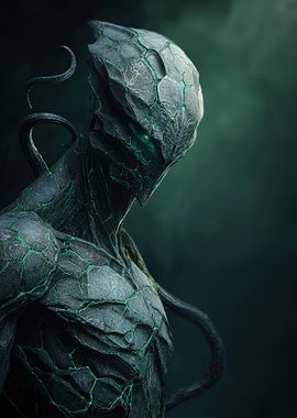 Green Alien Creature