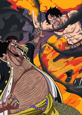 Water 7 Ace vs Blackbeard