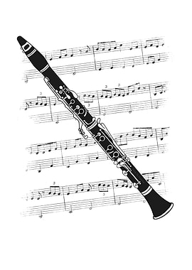 Clarinet Music Notation Clarinetist Woodwind Musician