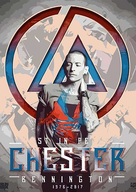 Chester Bennington Tribute Art