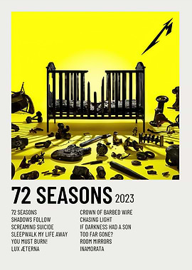 Metallica - 72 Seasons Album Cover