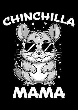 Chinchilla Mama Cartoon
