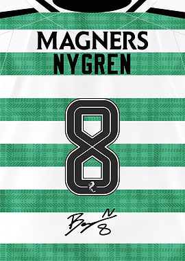 Benjamin Nygren Celtic Shirt Number 8