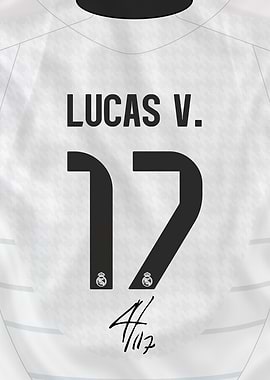 Lucas V. Madrid Jersey Number 17