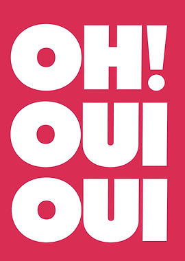 Oh! Oui Oui Text Art