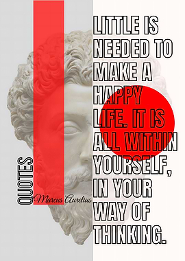 Marcus Aurelius Quote on Happiness