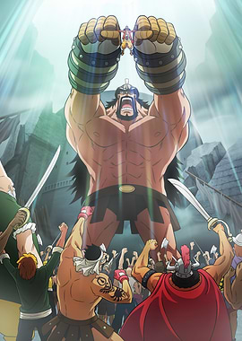 Iconic Moments Brushed Hajrudin holds Usopp