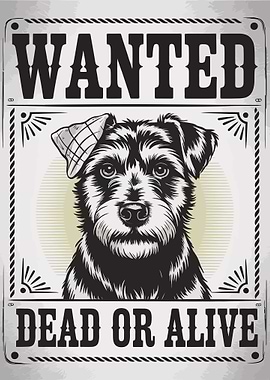 Wanted Dog Poster