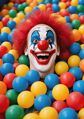 Clown in a Ball Pit