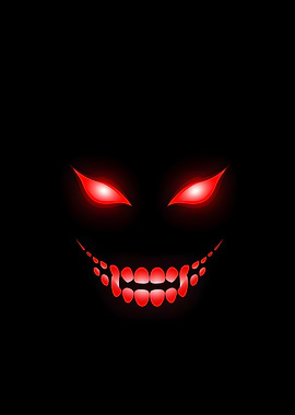 Red-Eyed Monster in the Dark