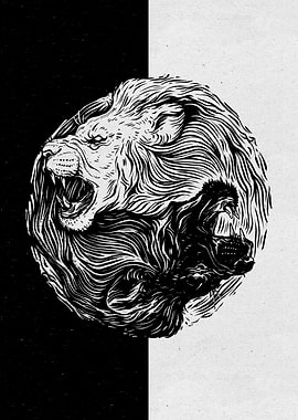 Yin Yang Lions