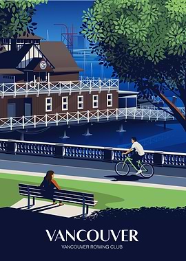 Vancouver Rowing Club Illustration
