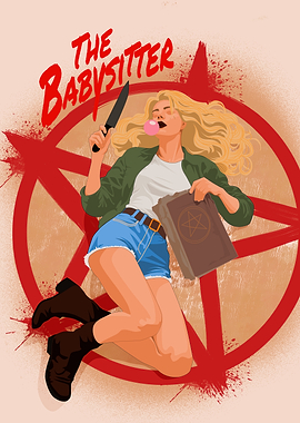 The Babysitter movie illustration