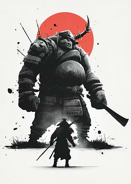 Samurai Duel Giant Warrior