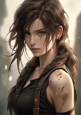 Determined Woman Portrait