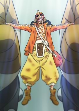 Iconic Moments Brushed Usopp in Hajrudin's grasp