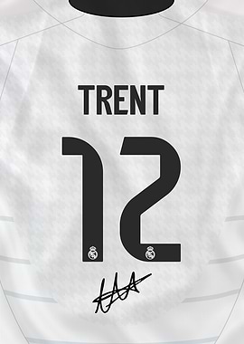 Trent Alexander Arnold Madrid Jersey Number 12