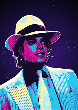 Michael Jackson Pop Art Portrait
