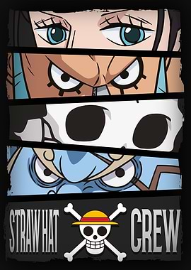 Displate ONE PIECE サボ Limited Poster Amazon.com: Trends International One Piece - Crew Wall