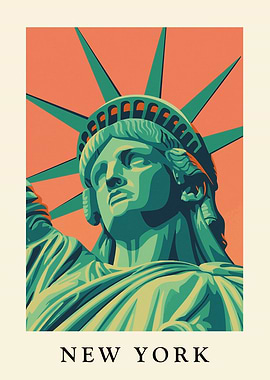 Statue of Liberty New York Poster