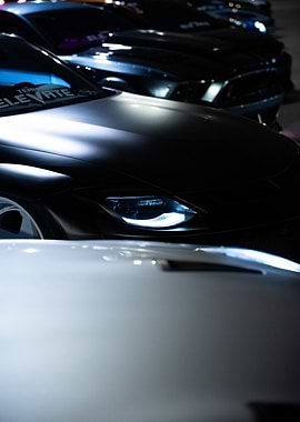 Nissan 400z headlight shot