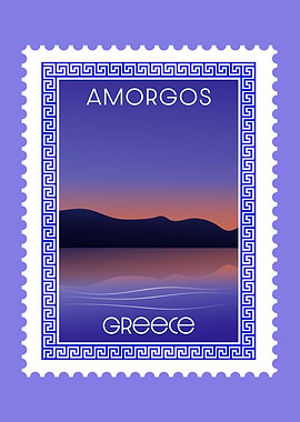 Amorgos Stamp