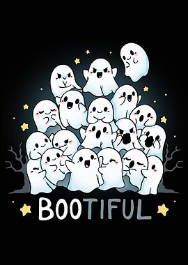 Bootiful Ghosts Cartoon