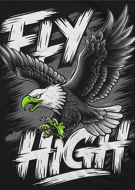 Eagle Fly High Graphic