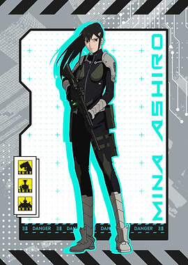 Mina Ashiro Battle Ready