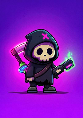 Grim Reaper Futuristic Weapons