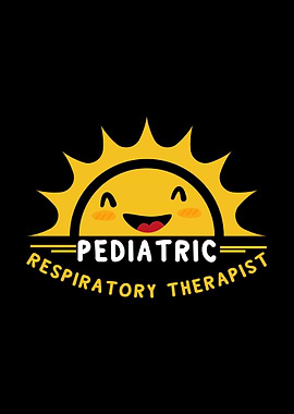 Pediatric Respiratory Therapist Sun Graphic