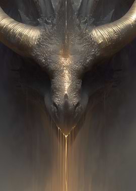 Golden Horned Dragon