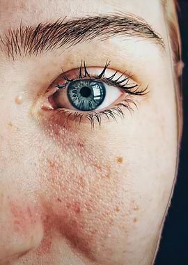 Close-up of a Blue Eye