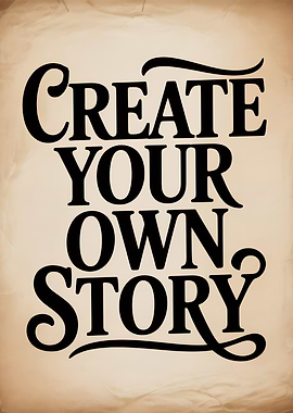 Create Your Own Story Typography