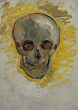 Vincent Van Gogh - Skull (Dutch: Schedel)