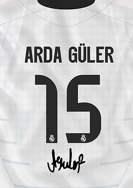 Arda Guler Madrid Jersey
