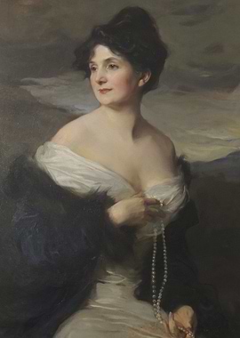 Portrait of a Woman with Pearls