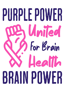 Purple Power United for Brain Health Awareness