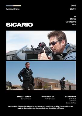 Sicario Movie Poster