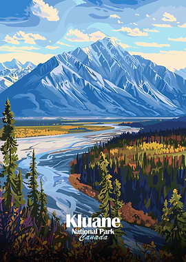 Kluane National Park Canada Landscape