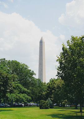Washington Monument on a Sunny Day