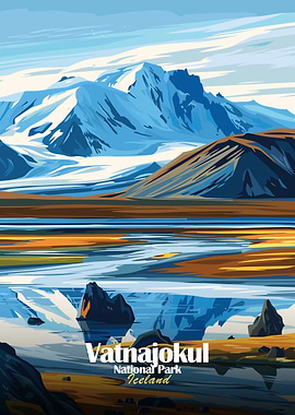 Vatnajokull National Park Iceland