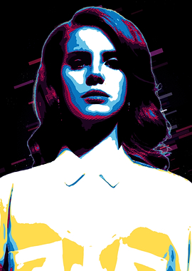 Lana Del Rey Retro 80s