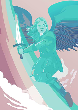 The Turqouise Warrior Angel