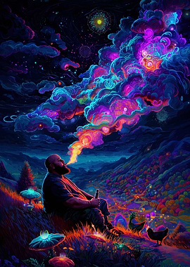 Psychedelic Vaping in Nature